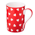 Hearts on Red Classico Mug - McIntosh Shop