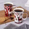 Holiday Reindeer Mug Pair - McIntosh Shop