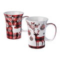 Holiday Reindeer Mug Pair - McIntosh Shop