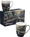 Kinkade Lamplight Village Mug Pair - McIntosh Shop