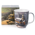 Kinkade Sunday Evening Sleigh Ride Java Mug - McIntosh Shop