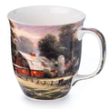 Kinkade Sunset at Riverbend Farm Java Mug - McIntosh Shop