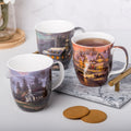 Kinkade 'Winter's Eve' 3 Mug Bundle - McIntosh Shop