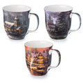 Kinkade 'Winter's Eve' 3 Mug Bundle - McIntosh Shop