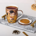 Klimt The Kiss Tea Mug W/Infuser and Lid - McIntosh Shop