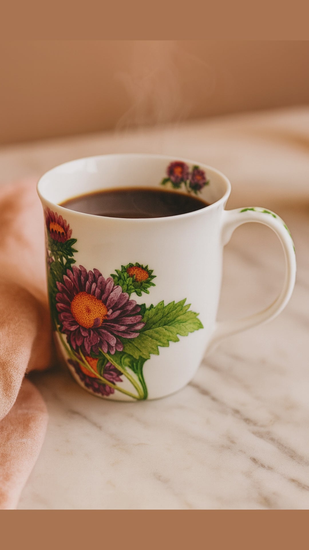 Botanical Flowers Six-Mug Bundle