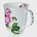 Botanical Flowers Pink Rose Java Mug