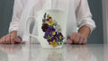 Botanical Flowers Viola Java Mug | NEW FOR 2024