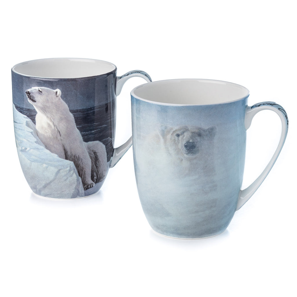 Bateman Polar Bears Mug Pair