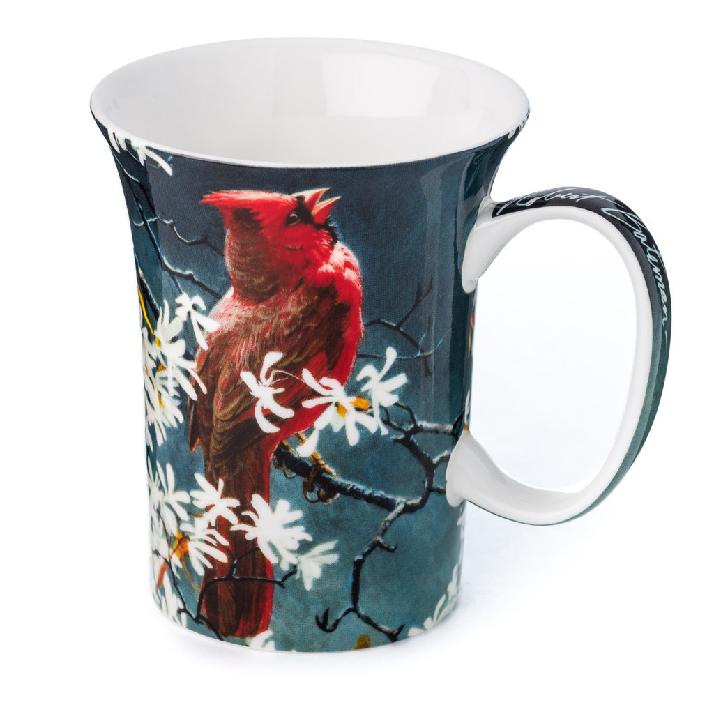 Bateman Spring Cardinal Crest Mug