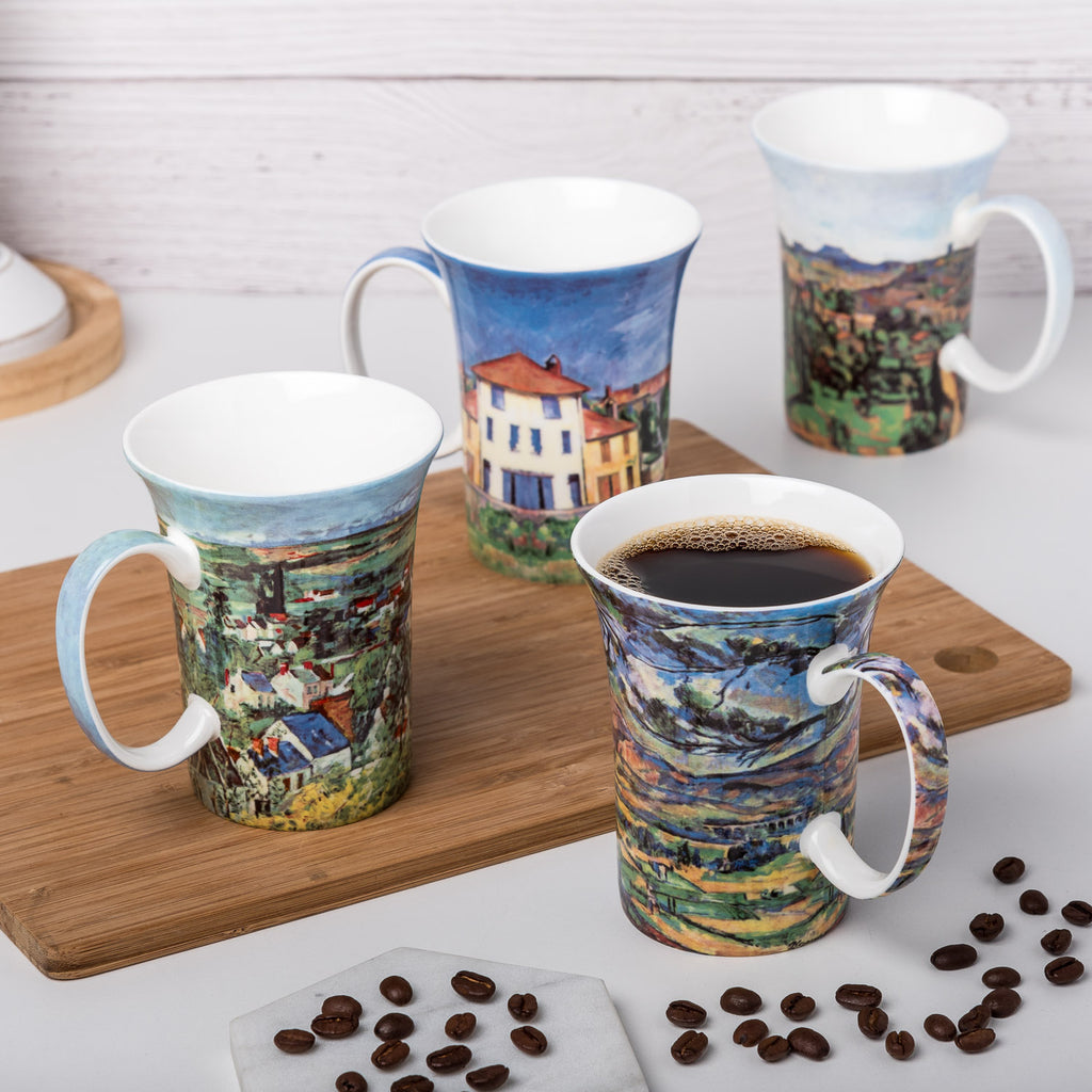 Cezanne set of 4 Mugs
