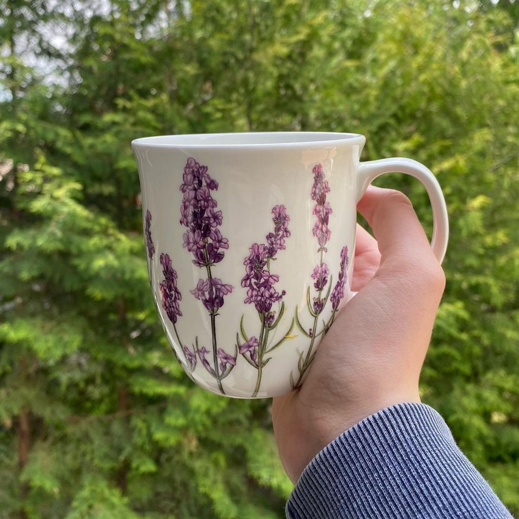 Garden Collection Lavender Java Mug