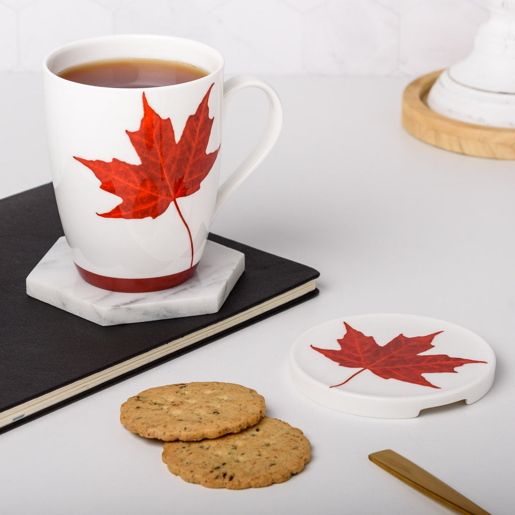 Tasse à thé souvenirs du Canada avec infuseur et couvercle