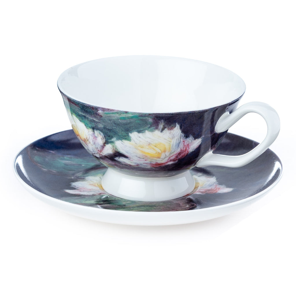 Monet Water Lilies Cup & Saucer