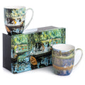 Ensemble de tasse Renoir scènes de navigation    