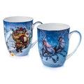 Santa Claus Mug Pair