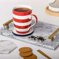 Stars & Stripes Tea Mug W/Infuser and Lid