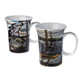 Thomson The Canoe/West Wind Mug Pair