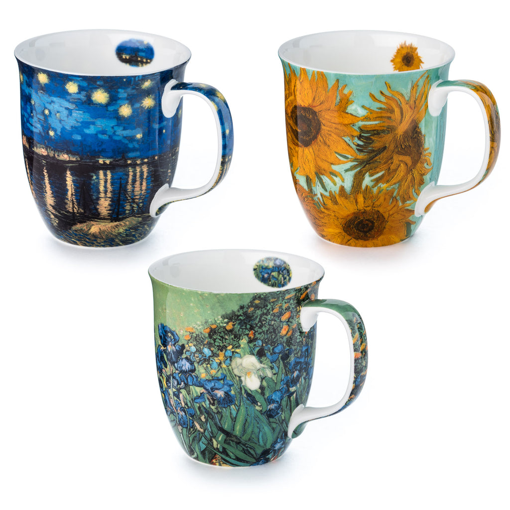 Van Gogh Set of 3 Mugs