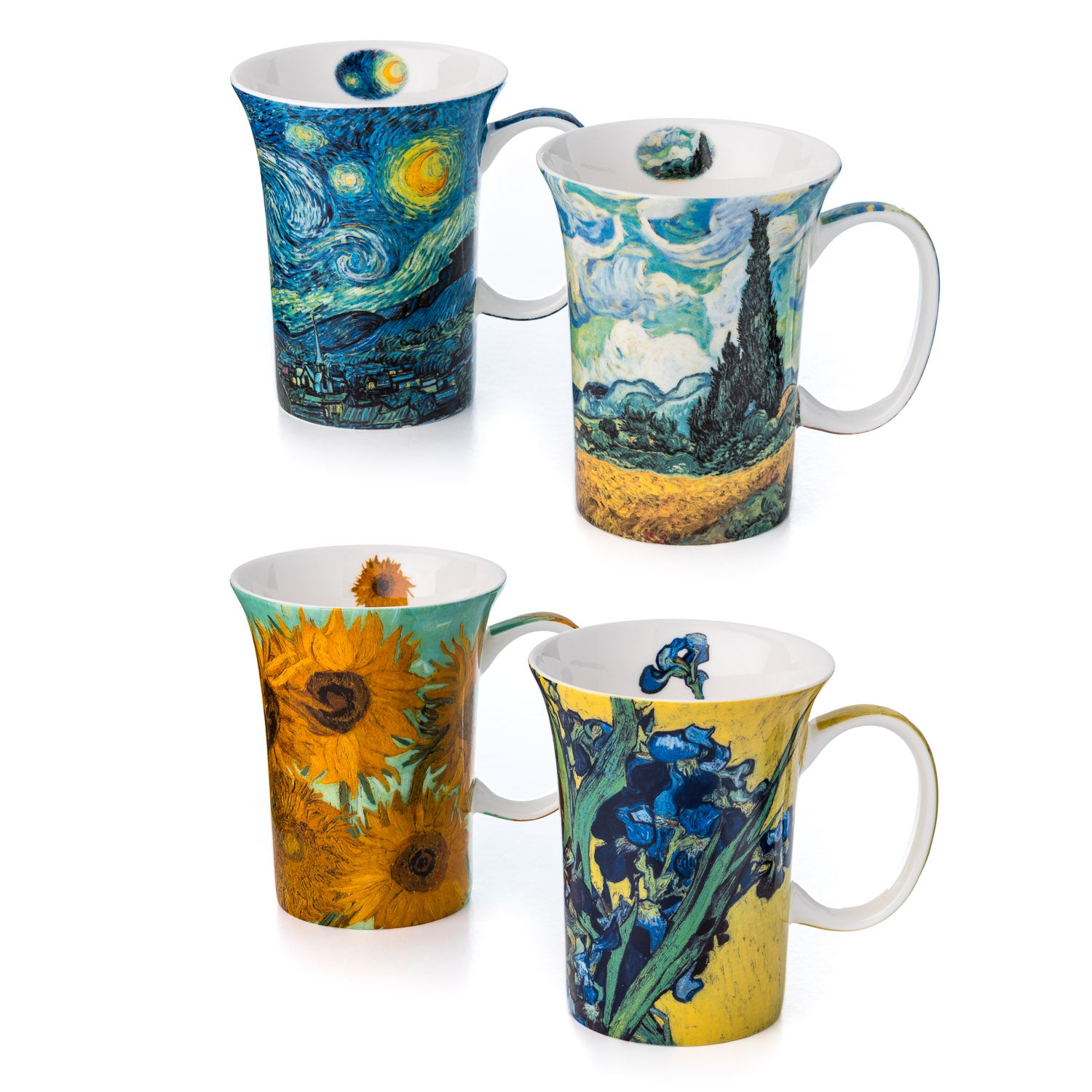 Van Gogh Set of Four Mugs