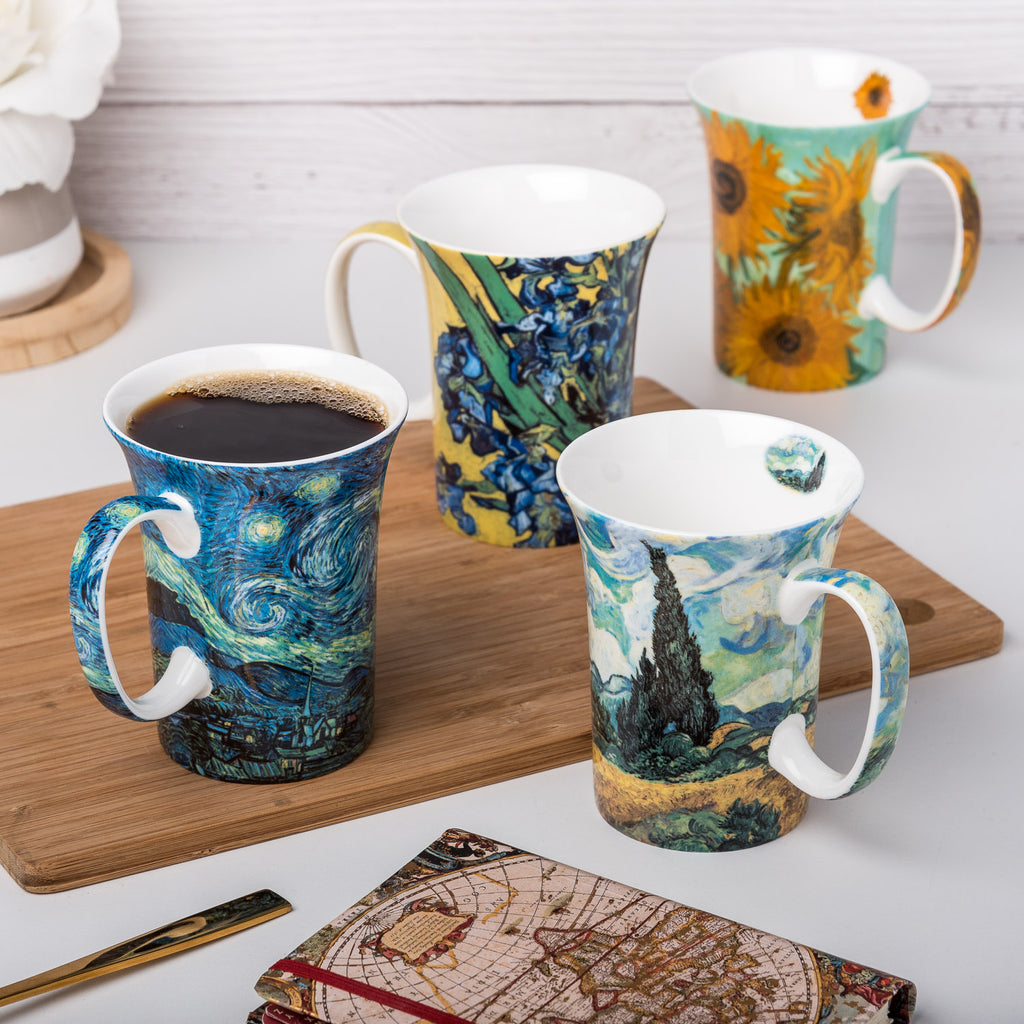 Ensemble de 4 tasses Van Gogh