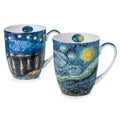 Paire de tasses Van Gogh Nuits étoilées