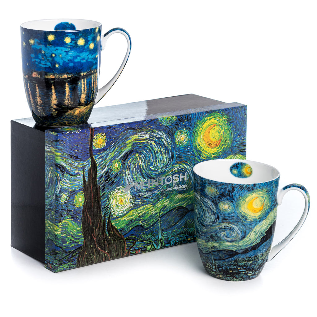 Paire de tasses Van Gogh Nuits étoilées