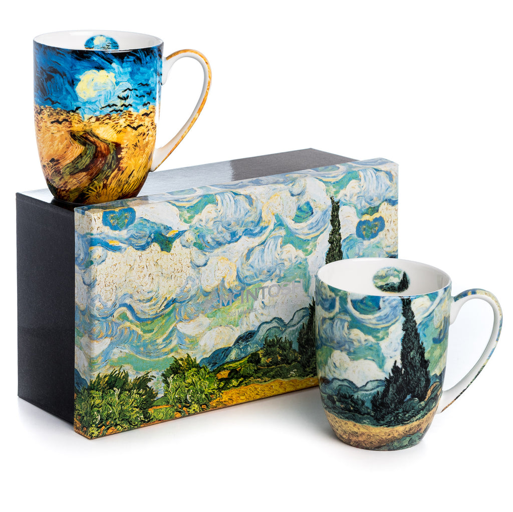 Paire de mugs Van Gogh Champs de blé