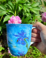 Monet Lilac Irises tasse java